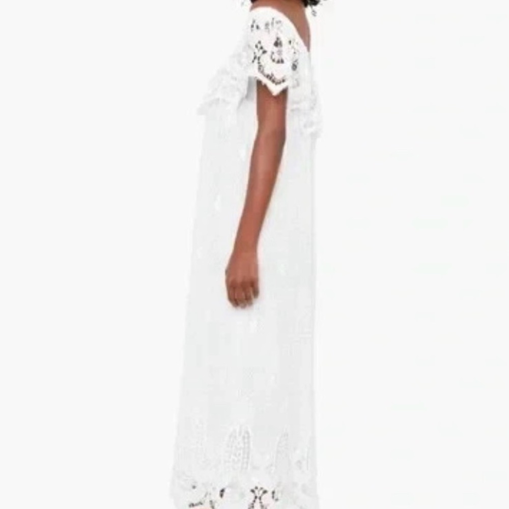 Tuckernuck White Off‑Shoulder Lace Maxi Dress - Picture 4 of 6